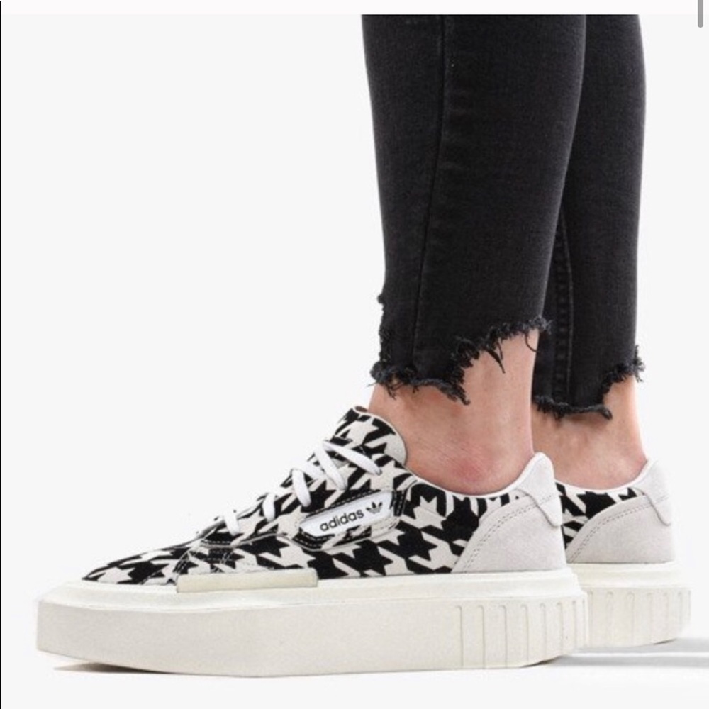 Adidas Originals Hypersleek Houndstooth Size 8 1/2